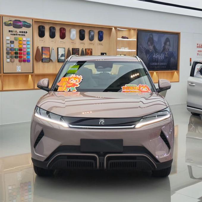 รถไฟฟ้า EV 2025 BYD Yuan ขึ้น รถไฟฟ้าที่มีระยะทาง 401 กิโลเมตร 5